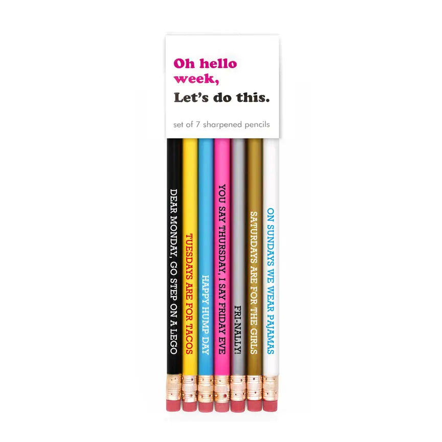 Fun Saying Pencils